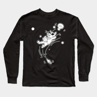 champagne Cat Long Sleeve T-Shirt